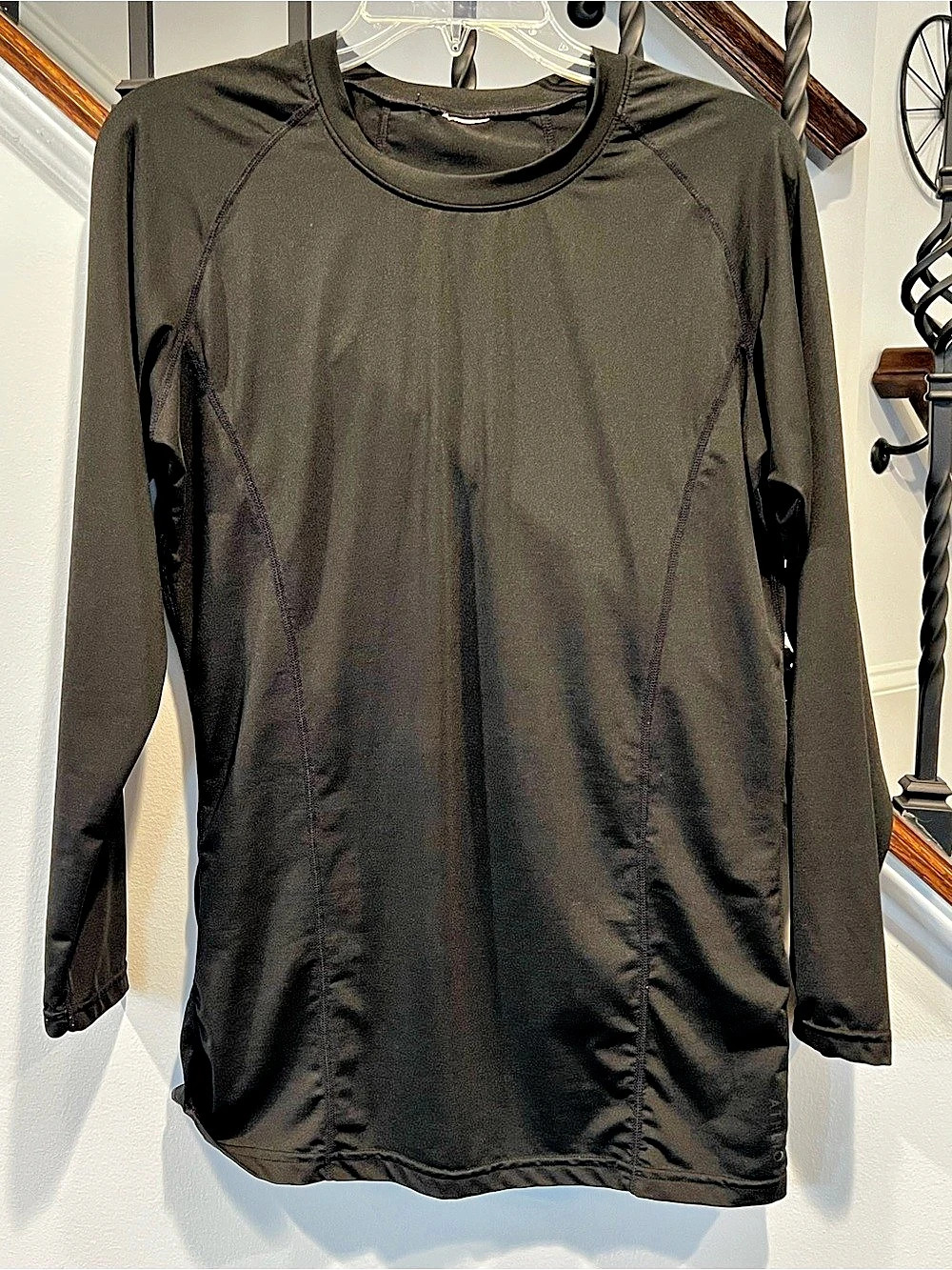 Black Long Sleeve Athletic Shirt Like New